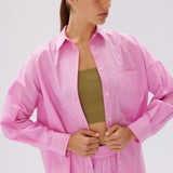 The Chiara Shirt - Bubble Gum - Apparel