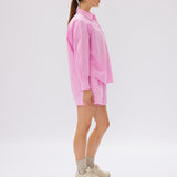 The Chiara Shirt - Bubble Gum - Apparel