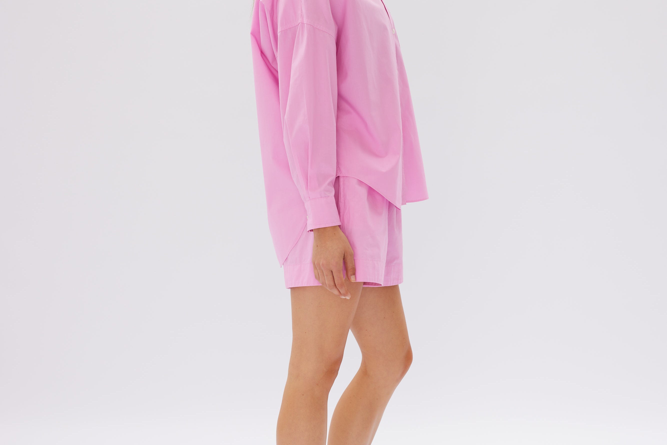 The Chiara Shirt - Bubble Gum - Apparel