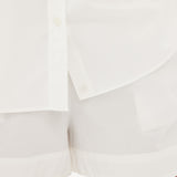 Chiara Mid Length Short - White