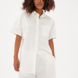 Chiara Mid Length Short - White