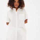 Chiara Mid Length Short - White