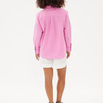 Chiara Utility Shirt - Peony - Apparel