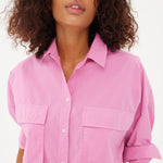 Chiara Utility Shirt - Peony - Apparel