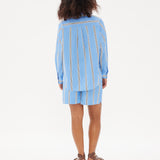 Chiara Shirt Classic - Stripe - Ink Blue/White/Black - Apparel
