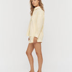 Chiara Shirt Classic - Soft Yellow - Apparel