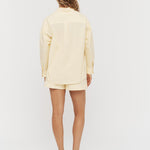 Chiara Shirt Classic - Soft Yellow - Apparel