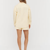 Chiara Shirt Classic - Soft Yellow - Apparel