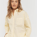 Chiara Shirt Classic - Soft Yellow - Apparel