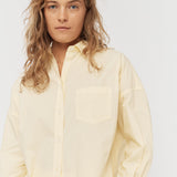 Chiara Shirt Classic - Soft Yellow - Apparel