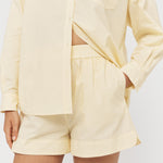 Chiara Shirt Classic - Soft Yellow - Apparel