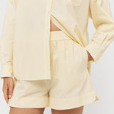 Chiara Shirt Classic - Soft Yellow - Apparel