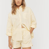 Chiara Shirt Classic - Soft Yellow - Apparel