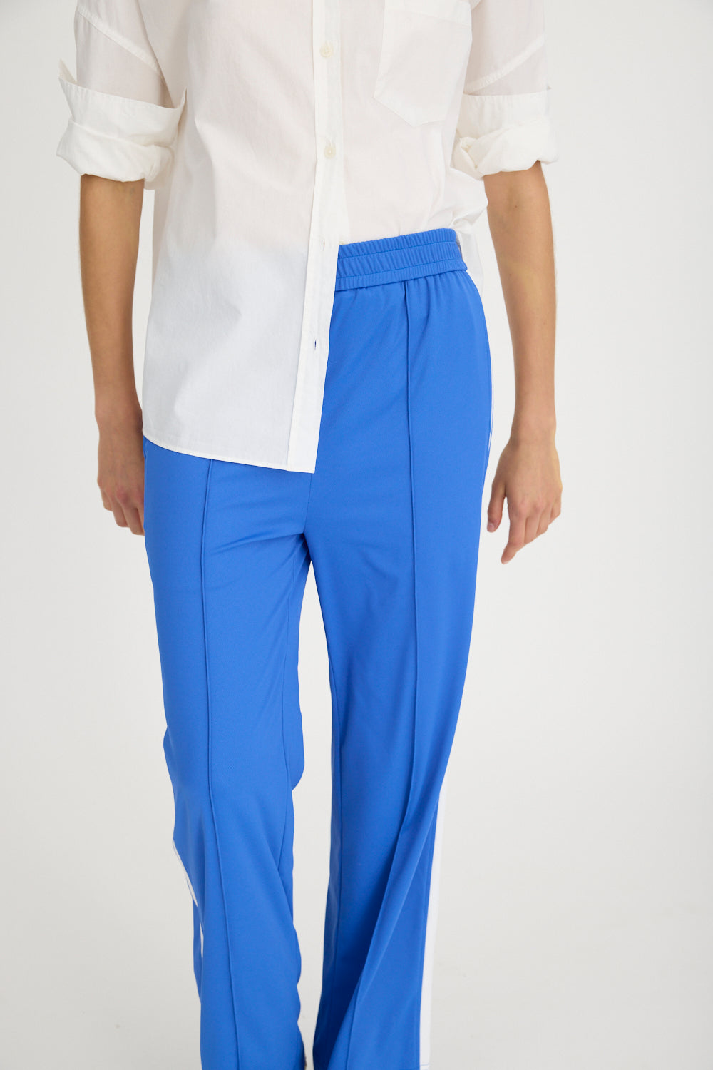 【BAON】[unisex] Melanki side line brushed banding jogger pt JOGGER WITH SIDE BAND