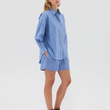 The Chiara Short - Powder Blue - Apparel