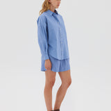 The Chiara Short - Powder Blue - Apparel