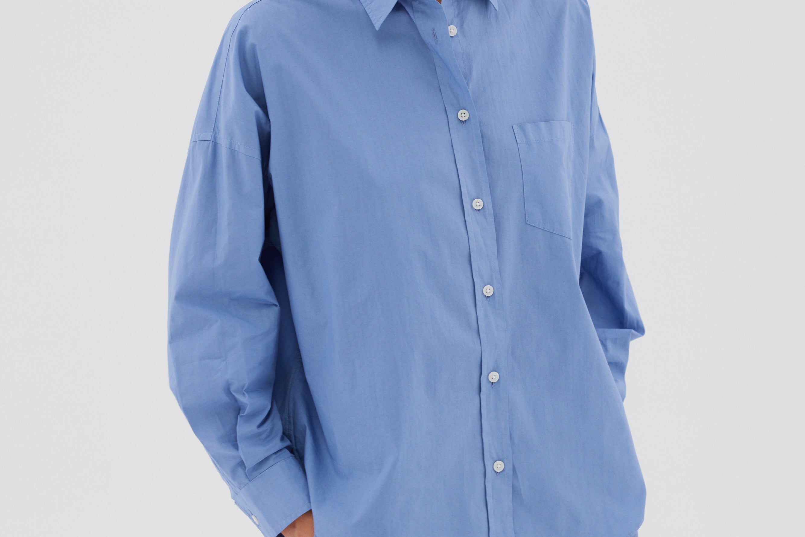 The Chiara Short - Powder Blue - Apparel