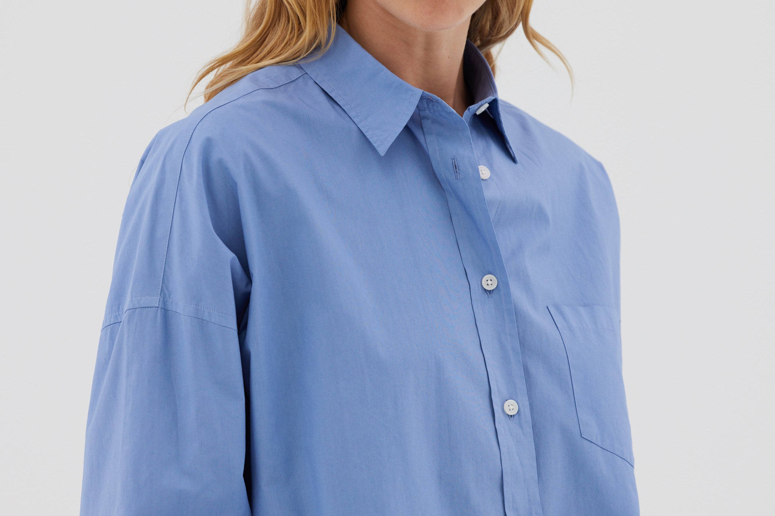 The Chiara Short - Powder Blue - Apparel