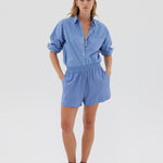 The Chiara Short - Powder Blue - Apparel