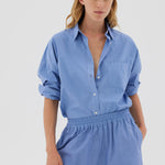 The Chiara Short - Powder Blue - Apparel