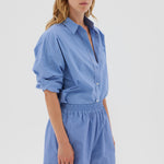 The Chiara Short - Powder Blue - Apparel