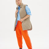 Parker Quilted Vest - Khaki - Apparel