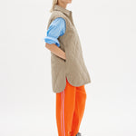 Parker Quilted Vest - Khaki - Apparel
