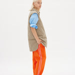 Parker Quilted Vest - Khaki - Apparel