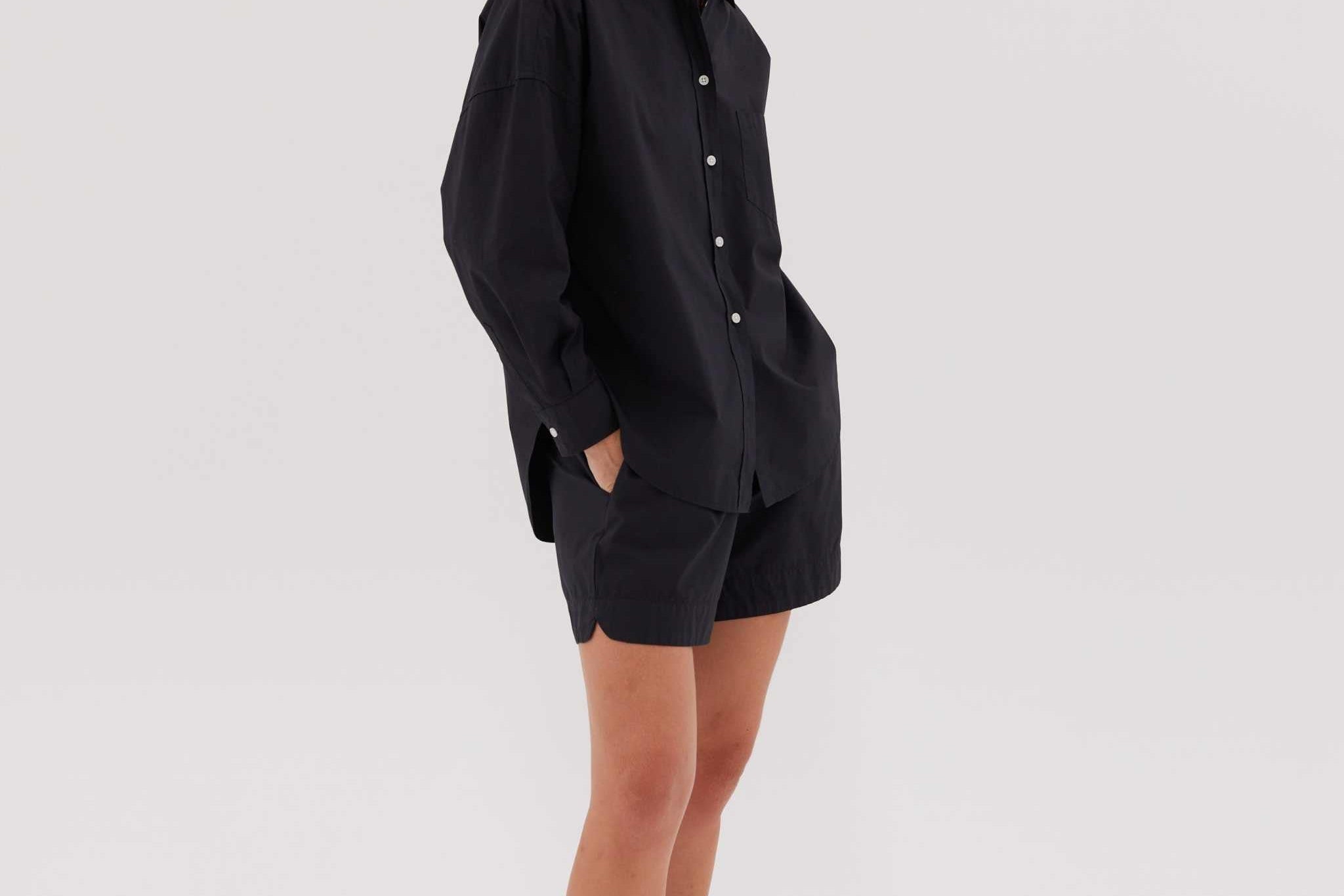 The Chiara Shirt - Black - Apparel
