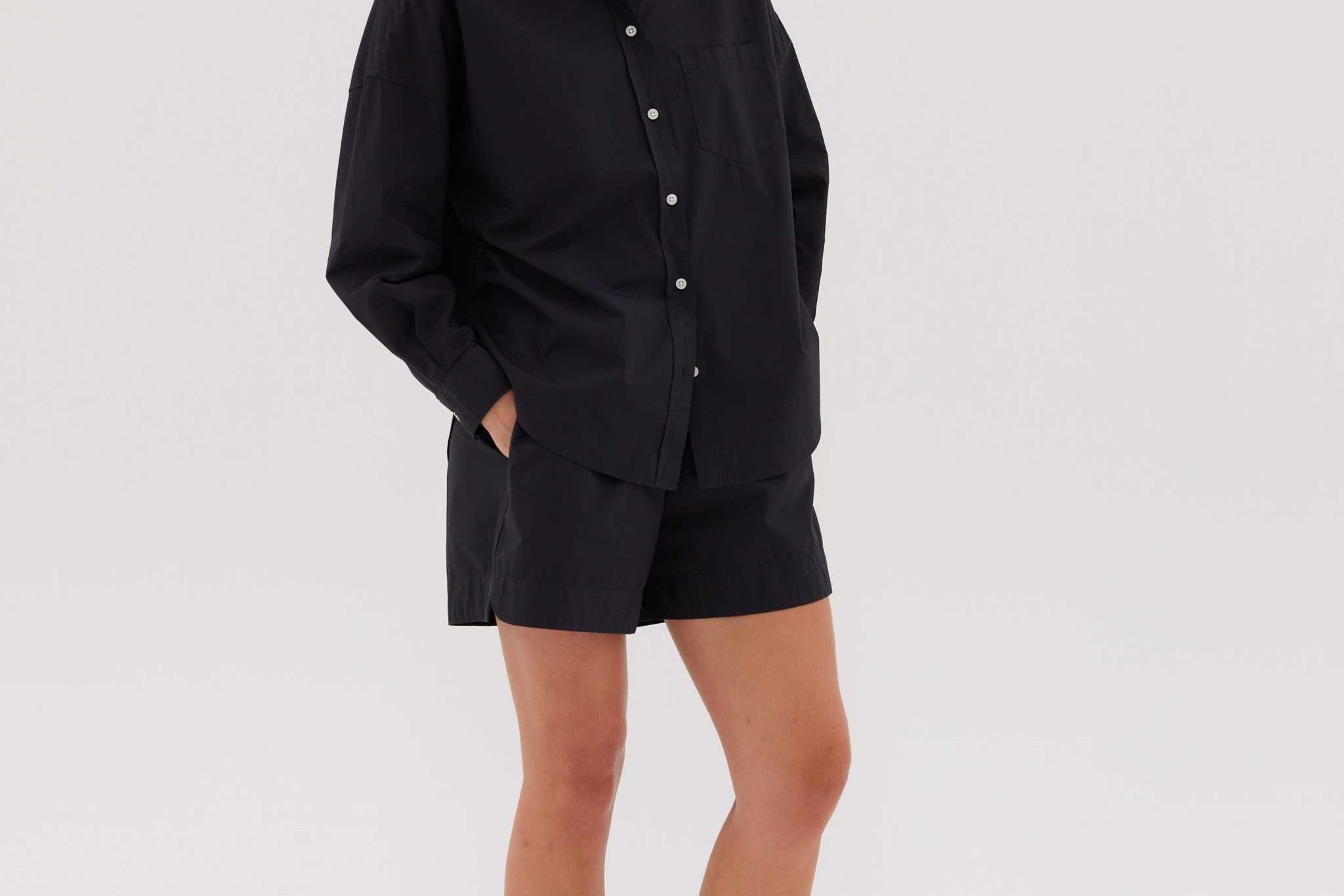 The Chiara Shirt - Black - Apparel