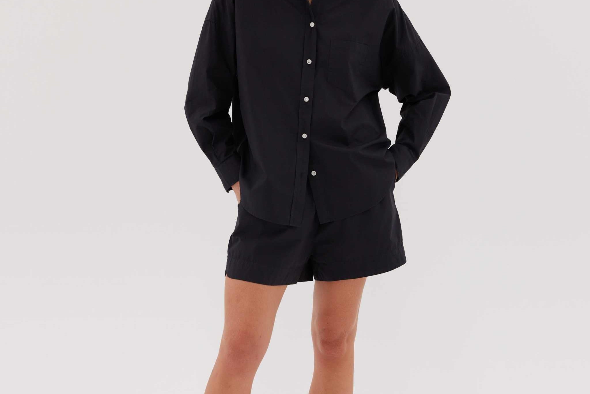 The Chiara Shirt - Black - Apparel