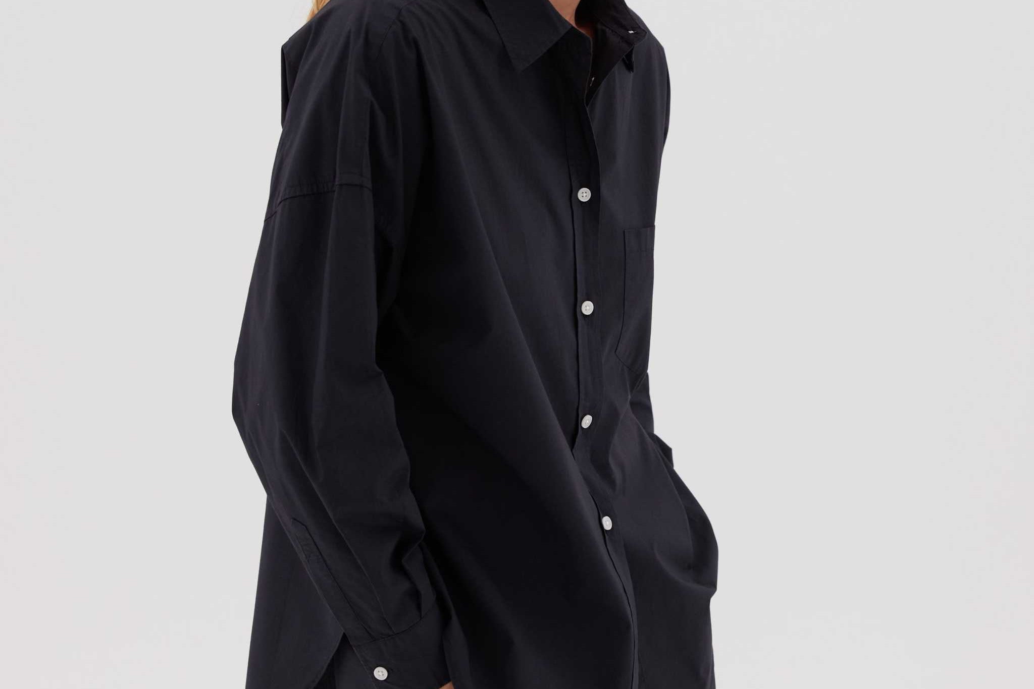 The Chiara Shirt - Black - Apparel