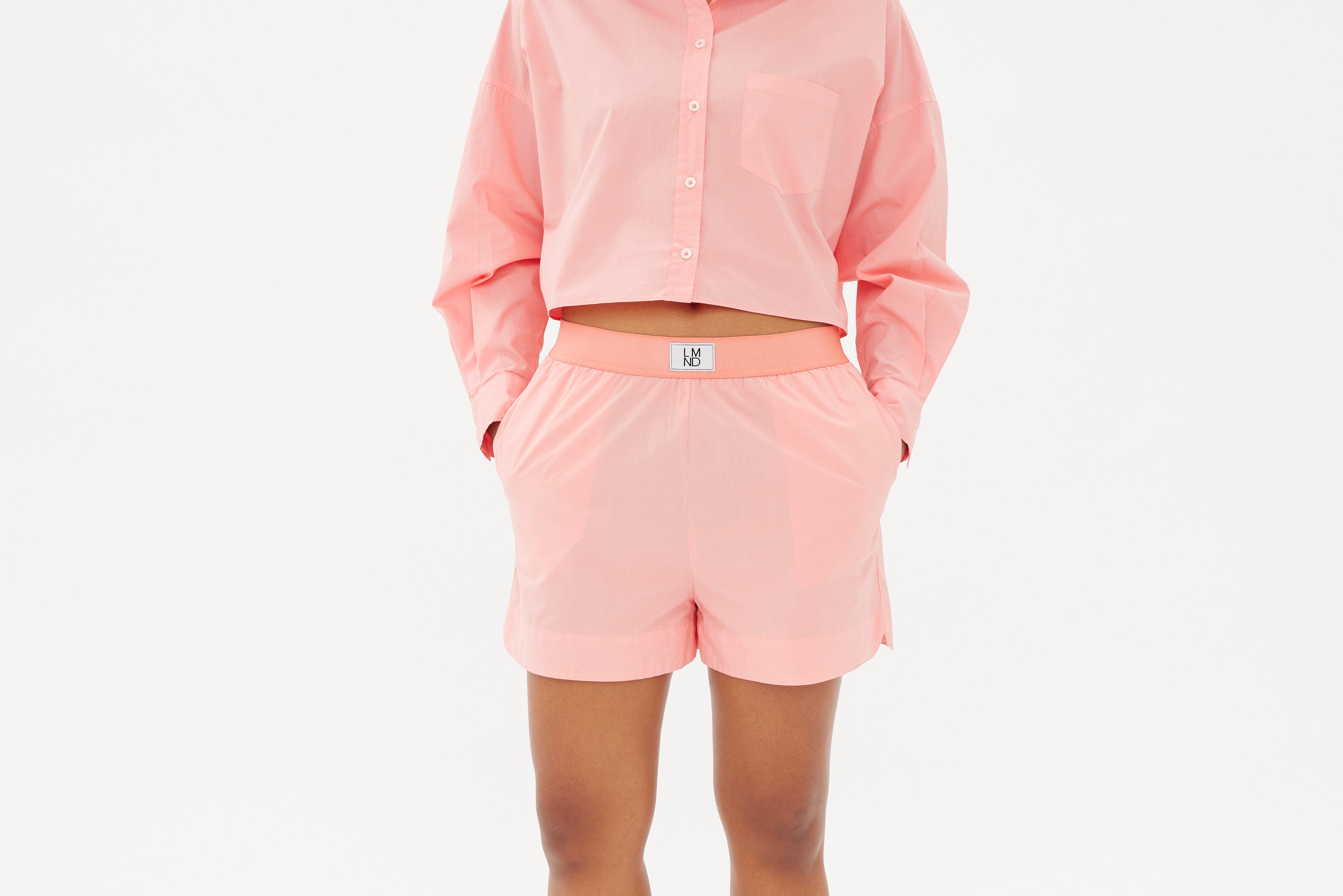 Chiara Boxer Shorts - Pink Sorbet - Apparel