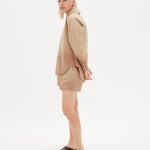 The Dip Dyed Chiara Shorts - Wholegrain - Apparel