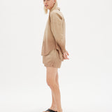 The Dip Dyed Chiara Shorts - Wholegrain - Apparel