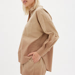 The Dip Dyed Chiara Shorts - Wholegrain - Apparel