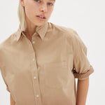 The Dip Dyed Chiara Shorts - Wholegrain - Apparel