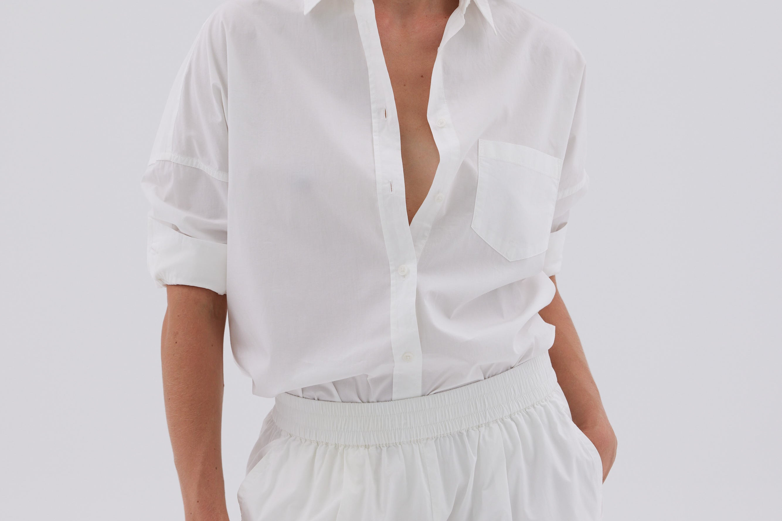The Chiara Shirt - White - Apparel