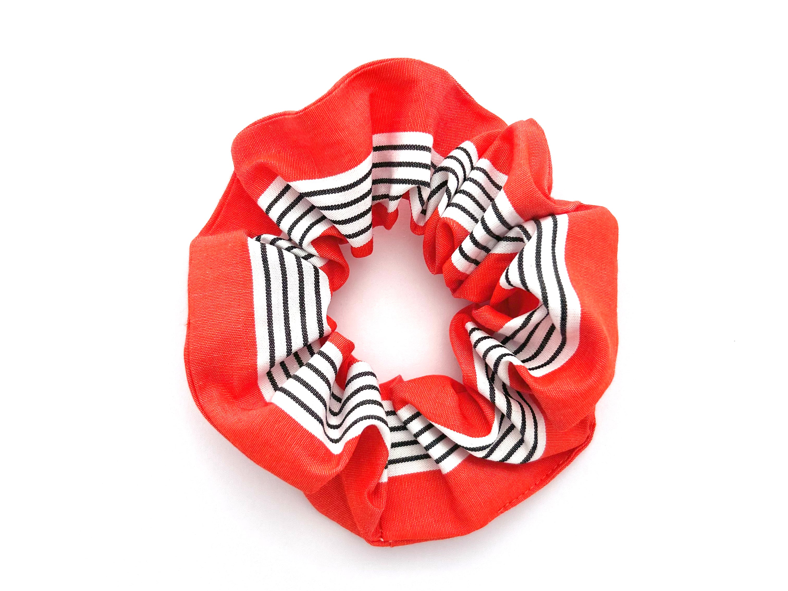 The LMND Scrunchie - Grenadine/White/Black - OSFA