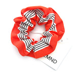 The LMND Scrunchie - Grenadine/White/Black - OSFA