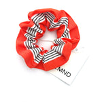 The LMND Scrunchie - Grenadine/White/Black - OSFA