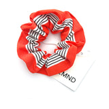 The LMND Scrunchie - Grenadine/White/Black - OSFA