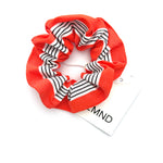 The LMND Scrunchie - Grenadine/White/Black - OSFA