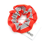 The LMND Scrunchie - Grenadine/White/Black - OSFA