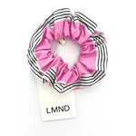 The LMND Scrunchies - Pink/White/Black - OSFA