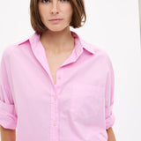 Women’s Rose Glow cotton shorts with elastic waistband and side pockets