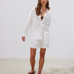 The Chiara Short - White - Apparel