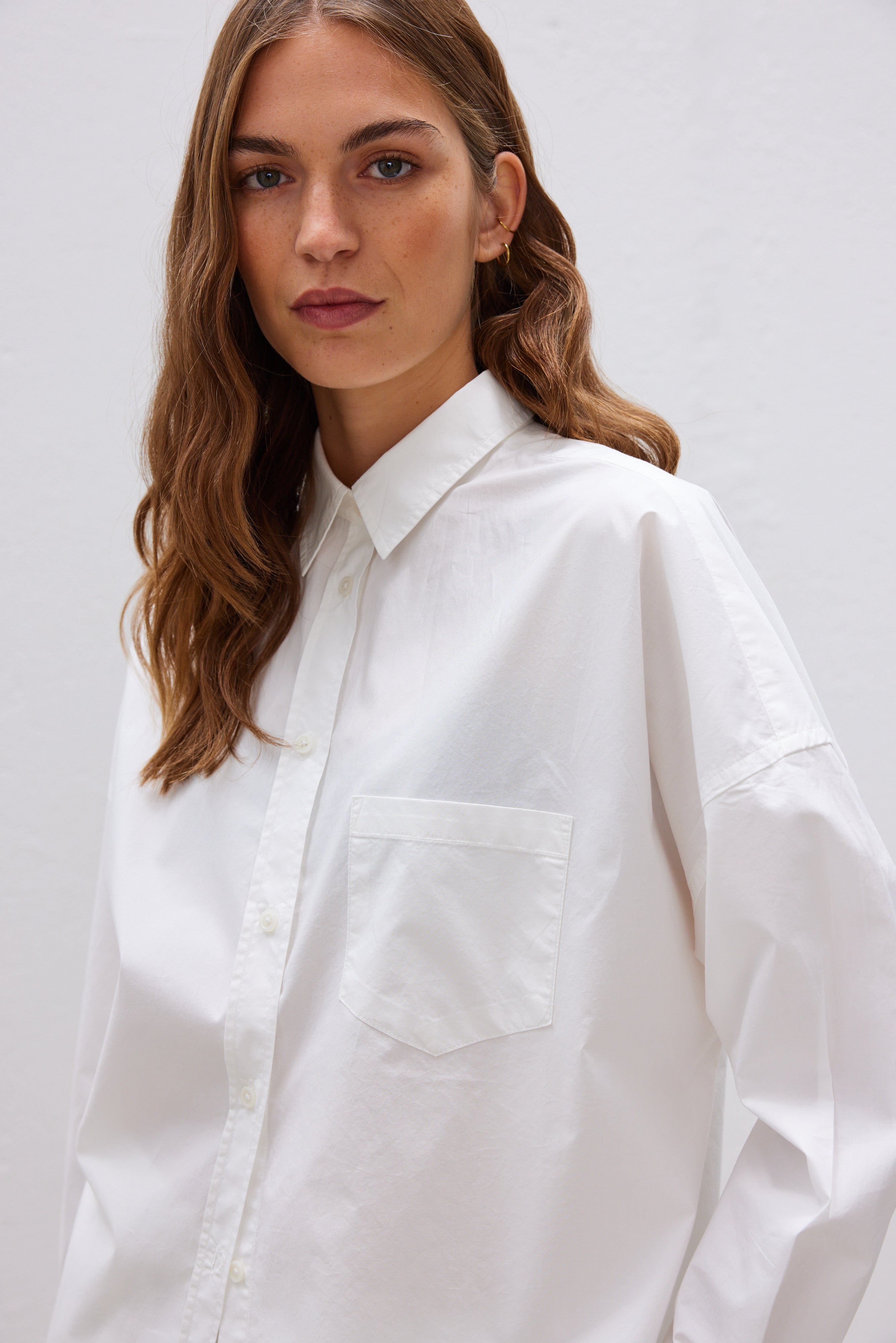 The Chiara Shirt - White - LMND Worldwide Shipping