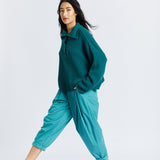 The Chiara Soft Pants - Sea - Apparel