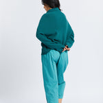 The Chiara Soft Pants - Sea - Apparel